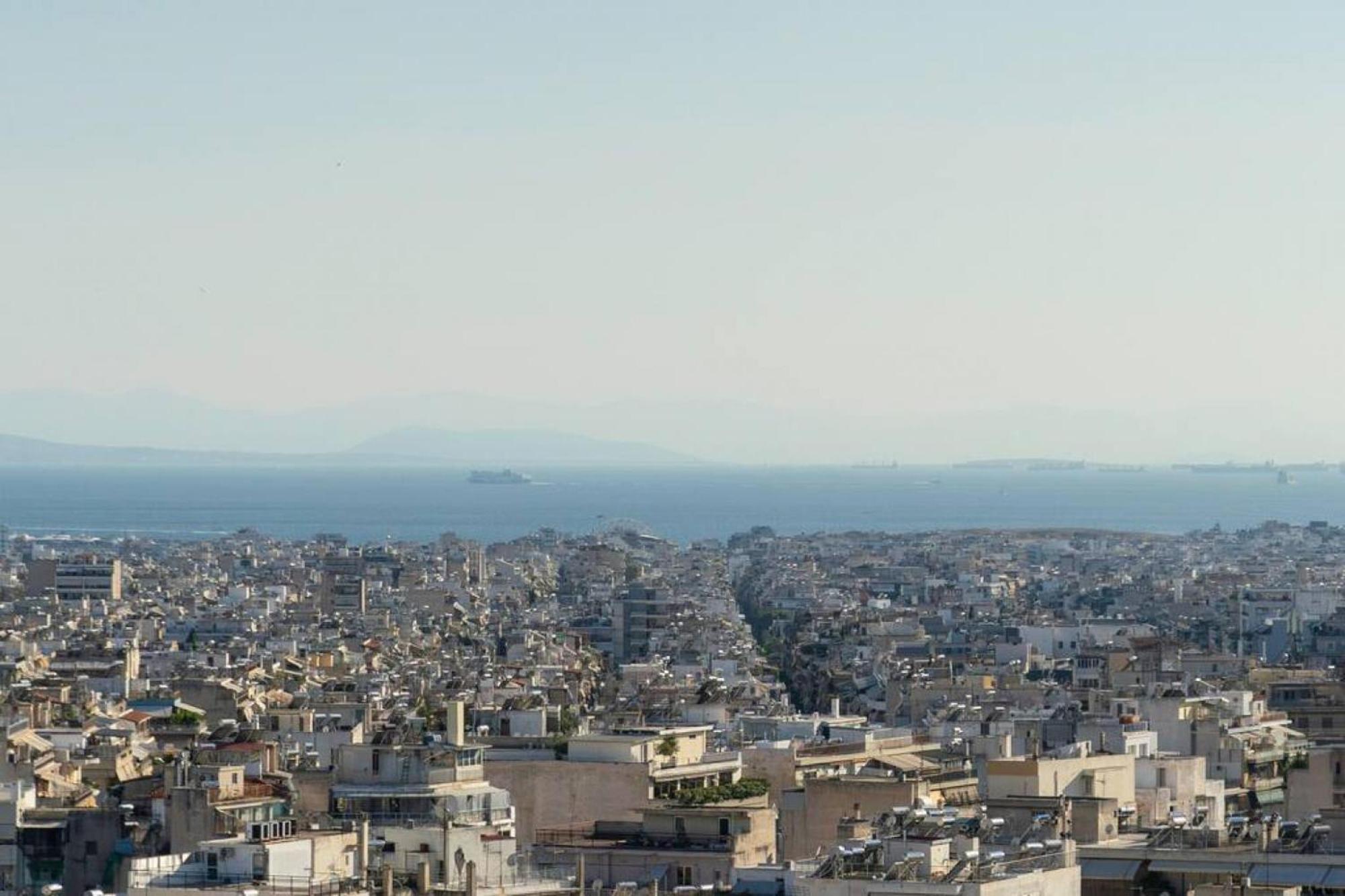 Penthouse - Amazing View In The Center Of Athens Apartment ภายนอก รูปภาพ
